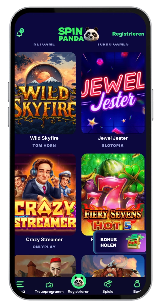 SpinPanda casino download